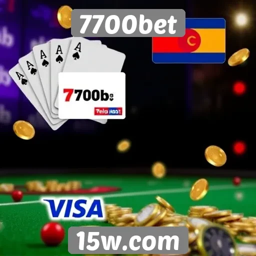 Métodos de pagamento aceitos na 7700bet